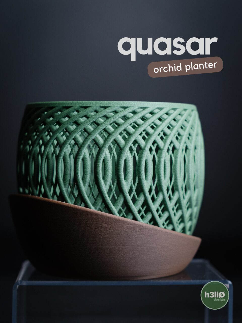 Quasar Orchid Planter
