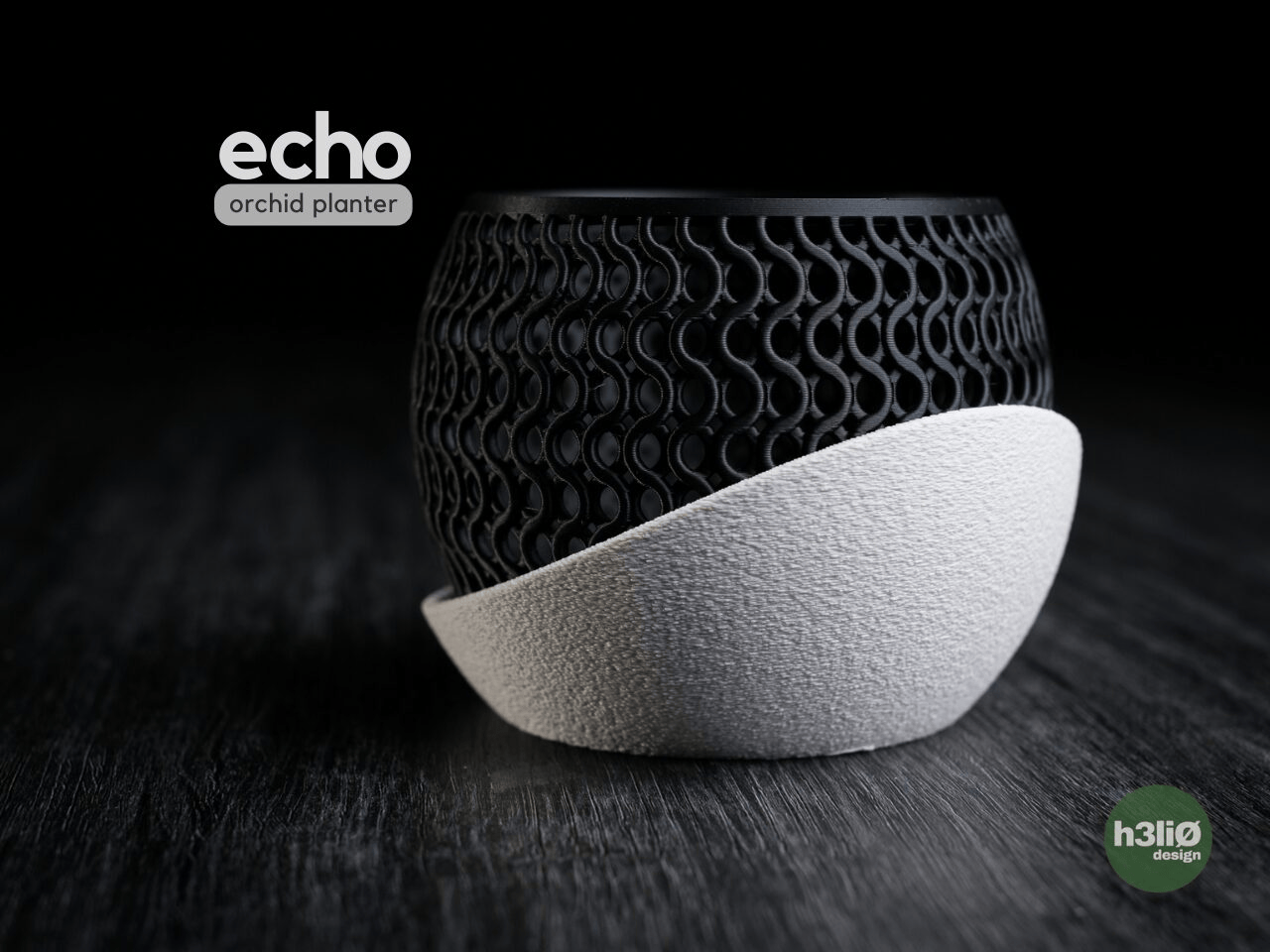 Echo Orchid Planter