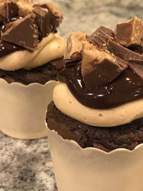 Peanut Butter Cup Cupcakes