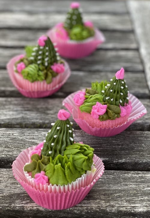 Pink Señorita Margarita Cupcakes