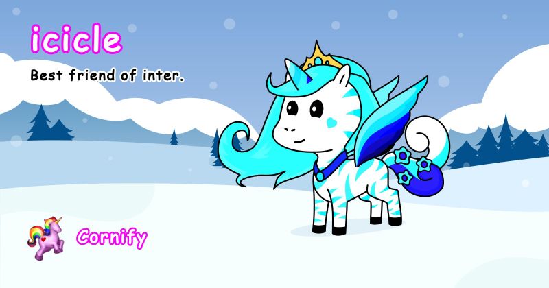 Icicle The Unicorn - Download Modern Ocean Pattern | 4K