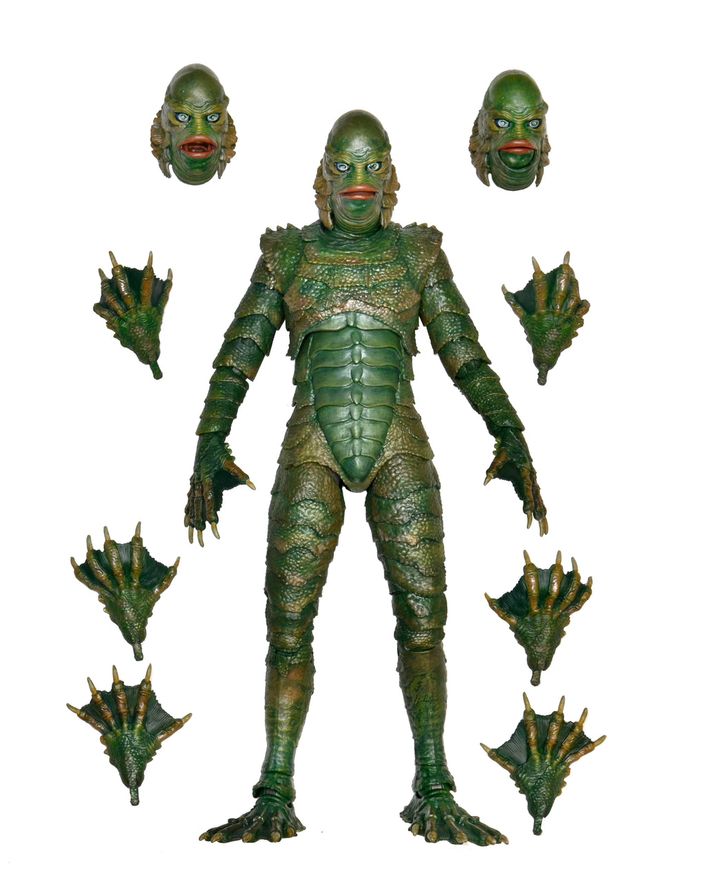 NECA Figura de Accion Ultimate: Universal Monster - Criatura De La Laguna Negra 7 Pulgadas