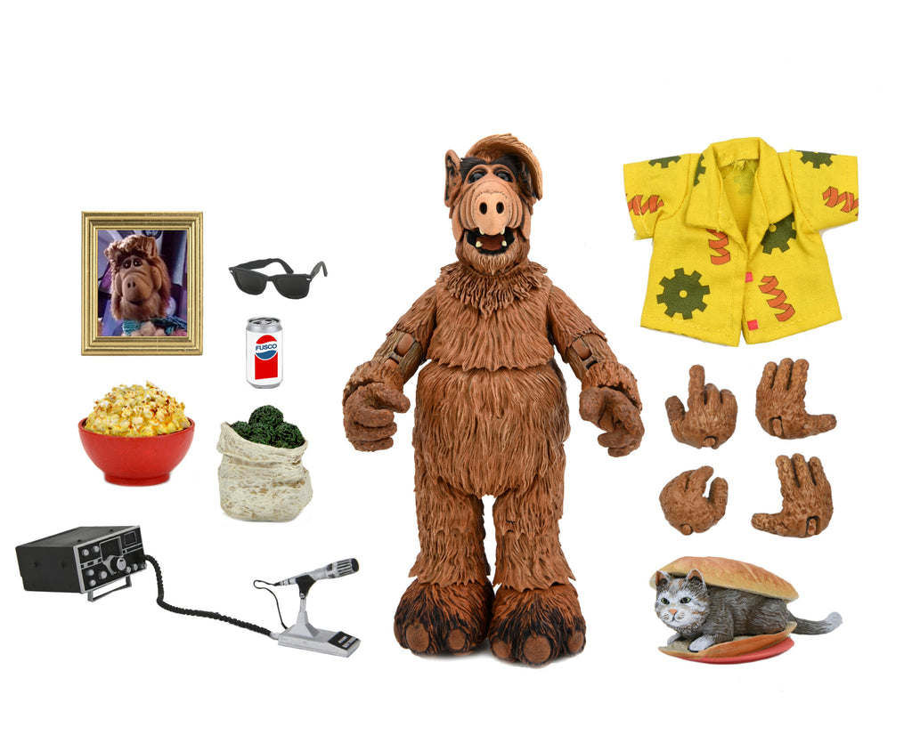 NECA Figura de Accion Ultimate: Alf - Alf 7 Pulgadas