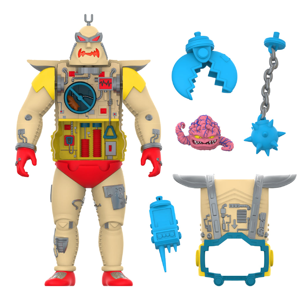 Super7 Super Cyborg: TMNT Tortugas Ninja - Krang Android Full Color