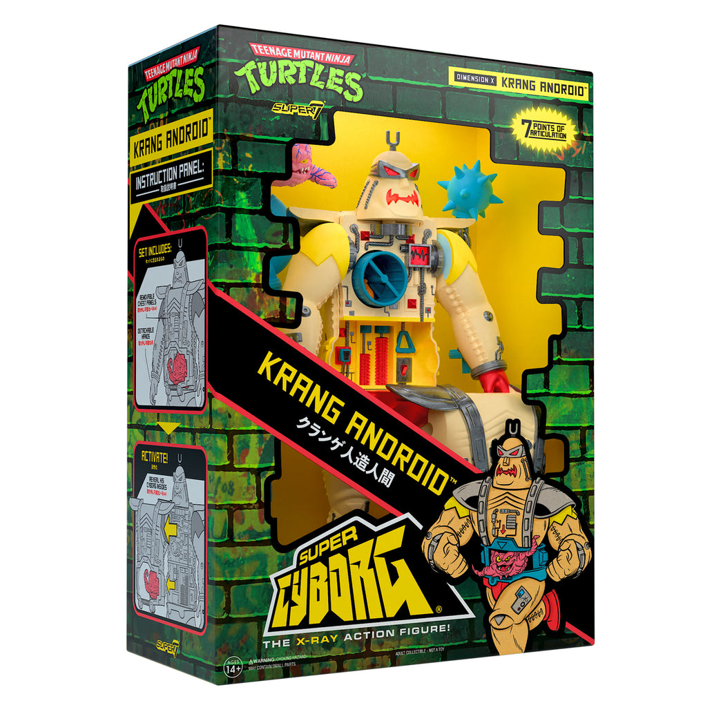 Super7 Super Cyborg: TMNT Tortugas Ninja - Krang Android Full Color - Imagen 2