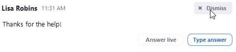 Using Q and A as the webinar host in zoom App (3) Using Q and A as the webinar host in zoom App (3)