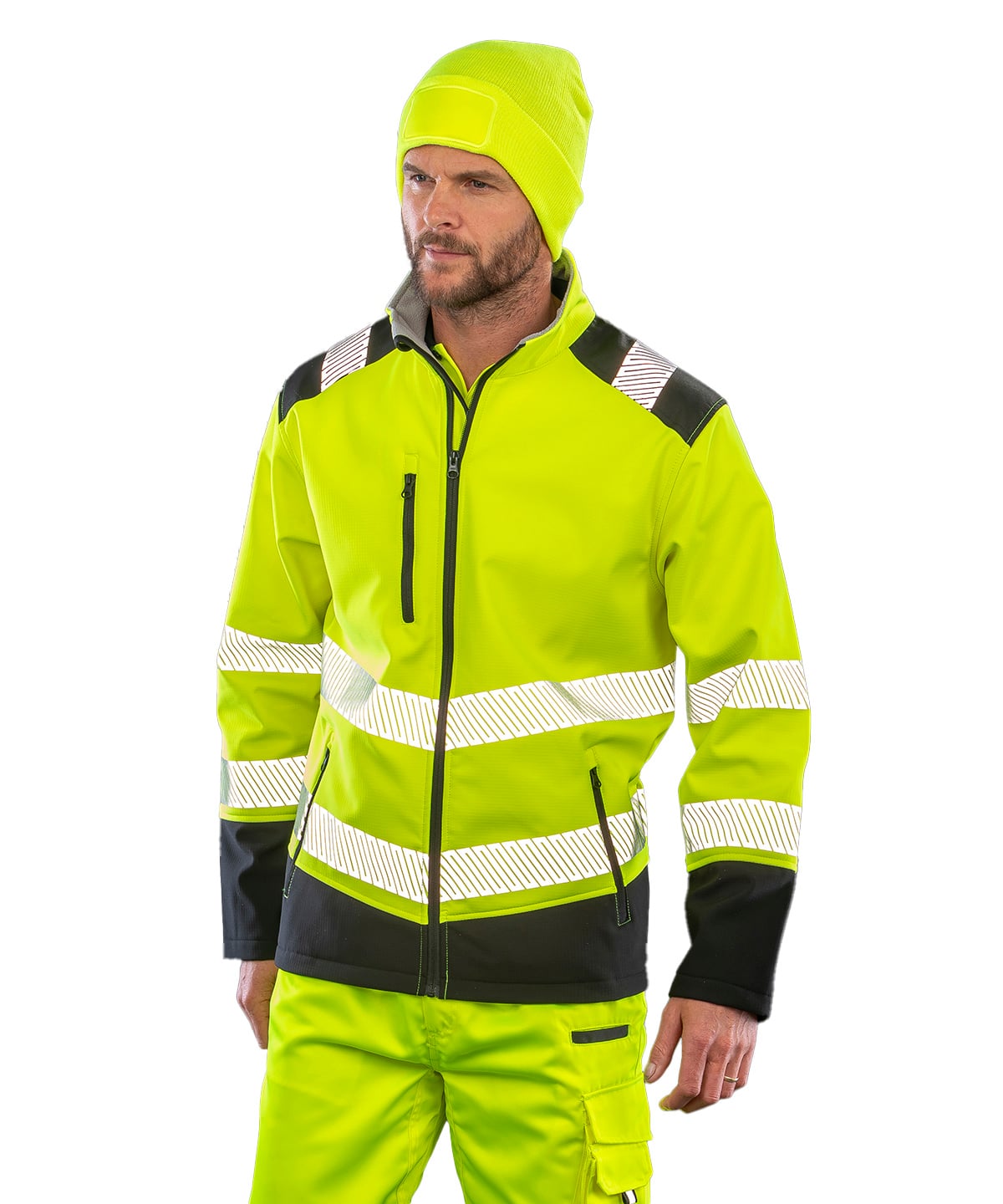 Result R476X Printable Ripstop Safety Softshell