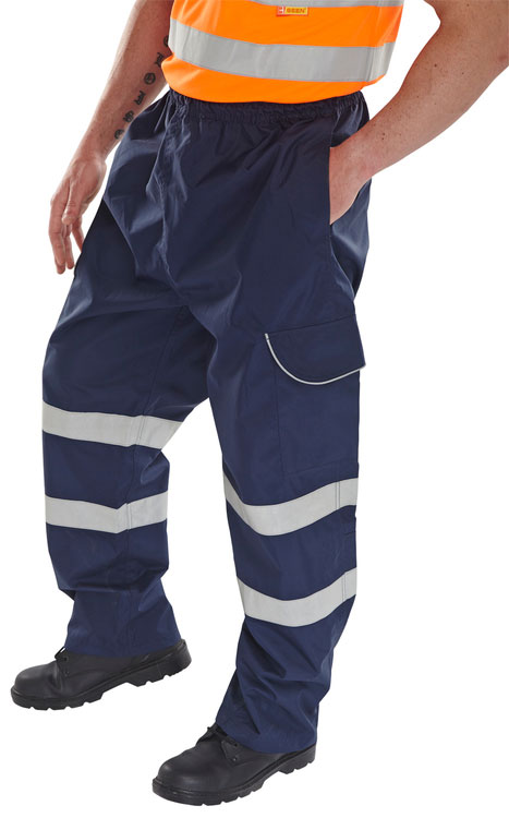 Beeswift Navy Overtrouser