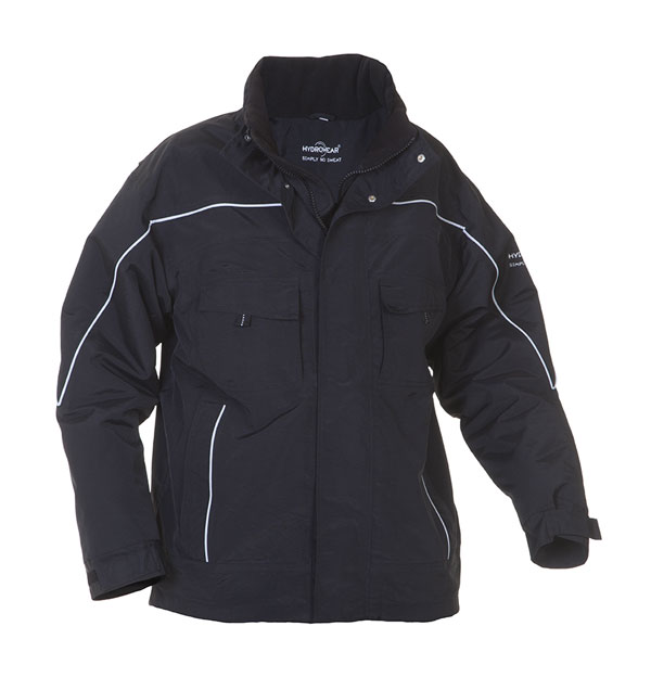Hydrowear Rimini Waterproof Fixed Lining Pilot Jacket Black