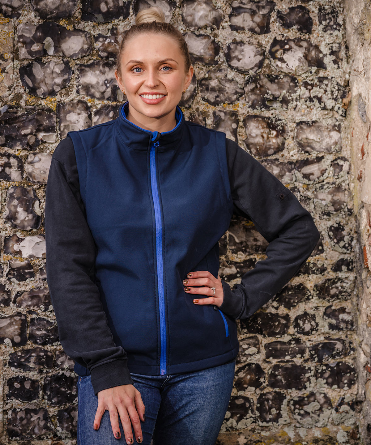 Result Womens Printable Softshell Bodywarmer R232F