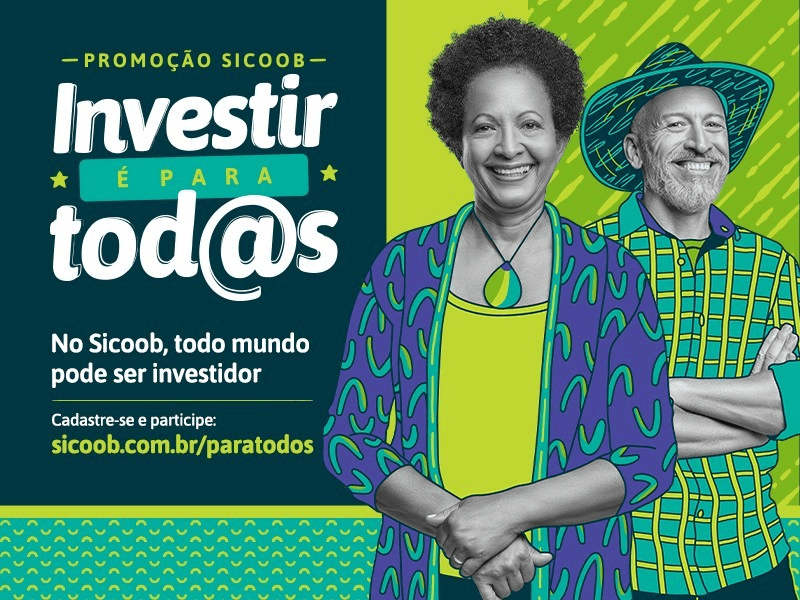 Associados Sicoob Credivaz Concorrem a Prêmios na Campanha Investir é Para Tod@s