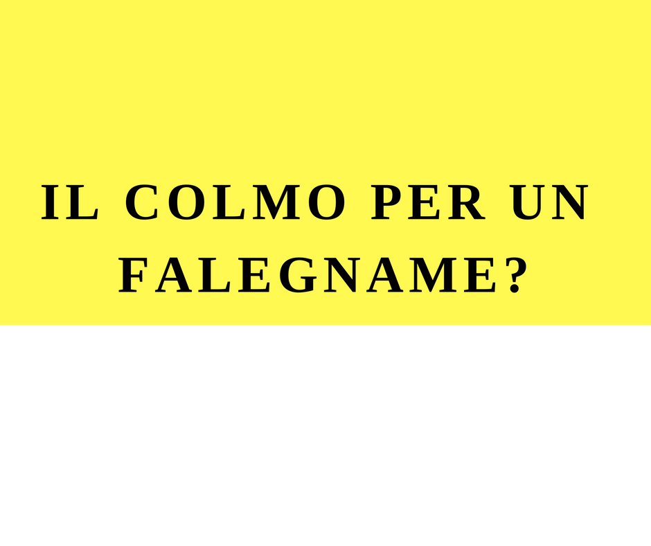 Qual E Il Colmo Per Un Falegname Corriere Live
