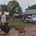 Pied Piper, acrylic on canvas, 40"x60"