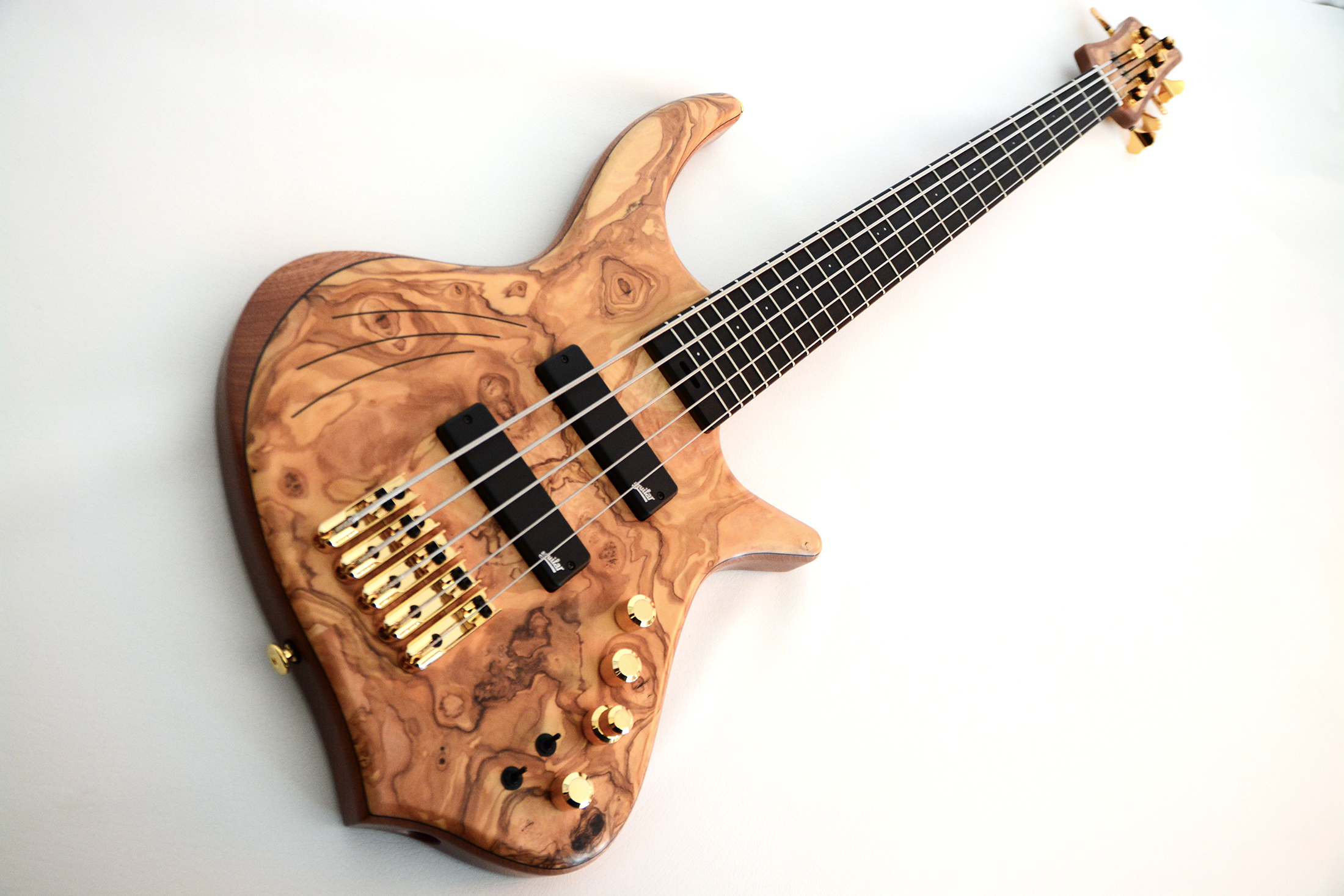 Napoleon Deluxe 5 - Olive Wood (Hurricane) - Cortex Bass Quilt