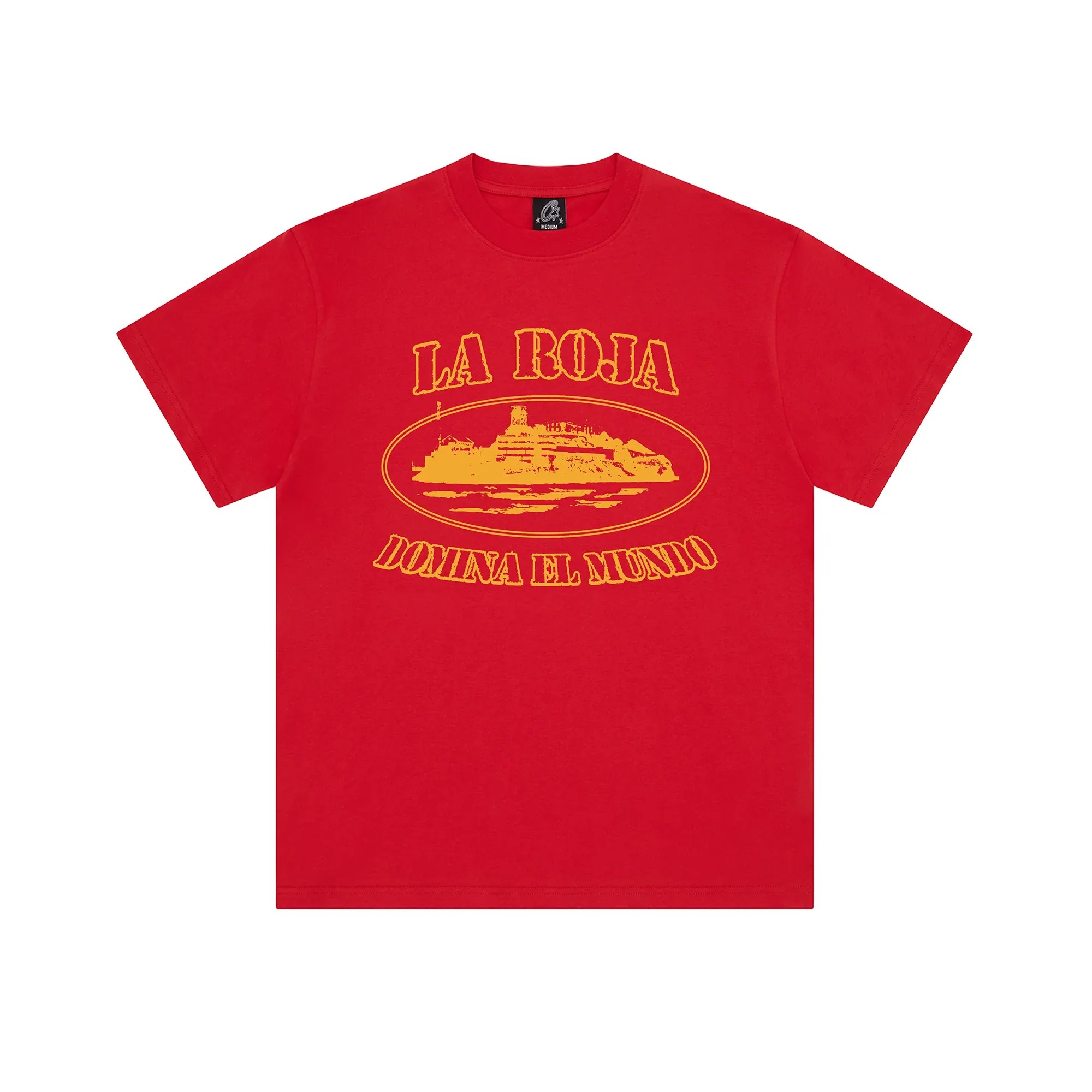 Corteiz Spain Alcatraz Tee Red