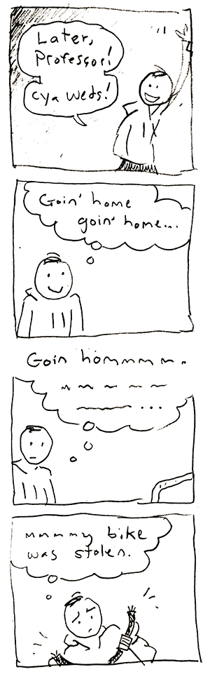 Day 981 – Bye Bye Bike