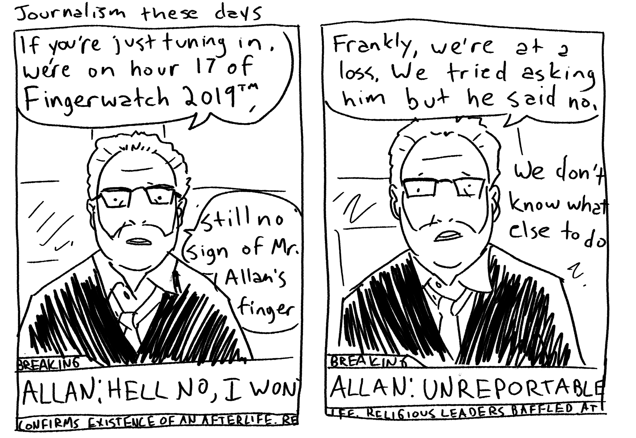 Maybe INVESTIGATE something, HM? Journalists, amirite?