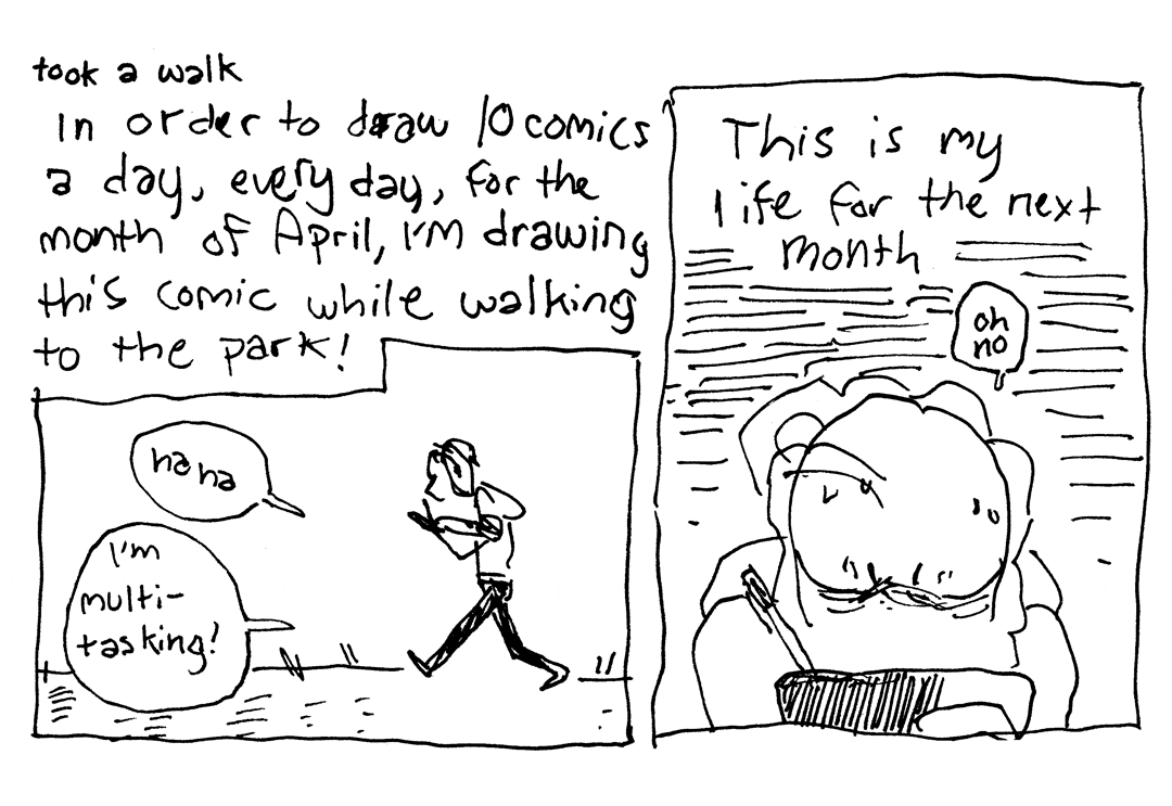 yes I *am* referencing the indie pop rock song "take a walk" by passion pit