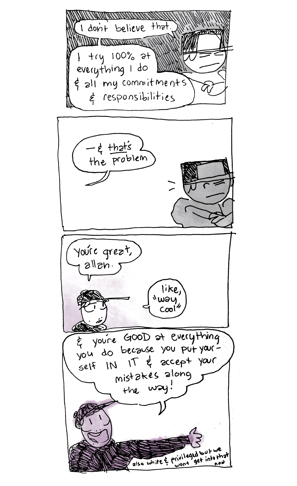 you know what's a really unpopular subject? recognizing your privilege.