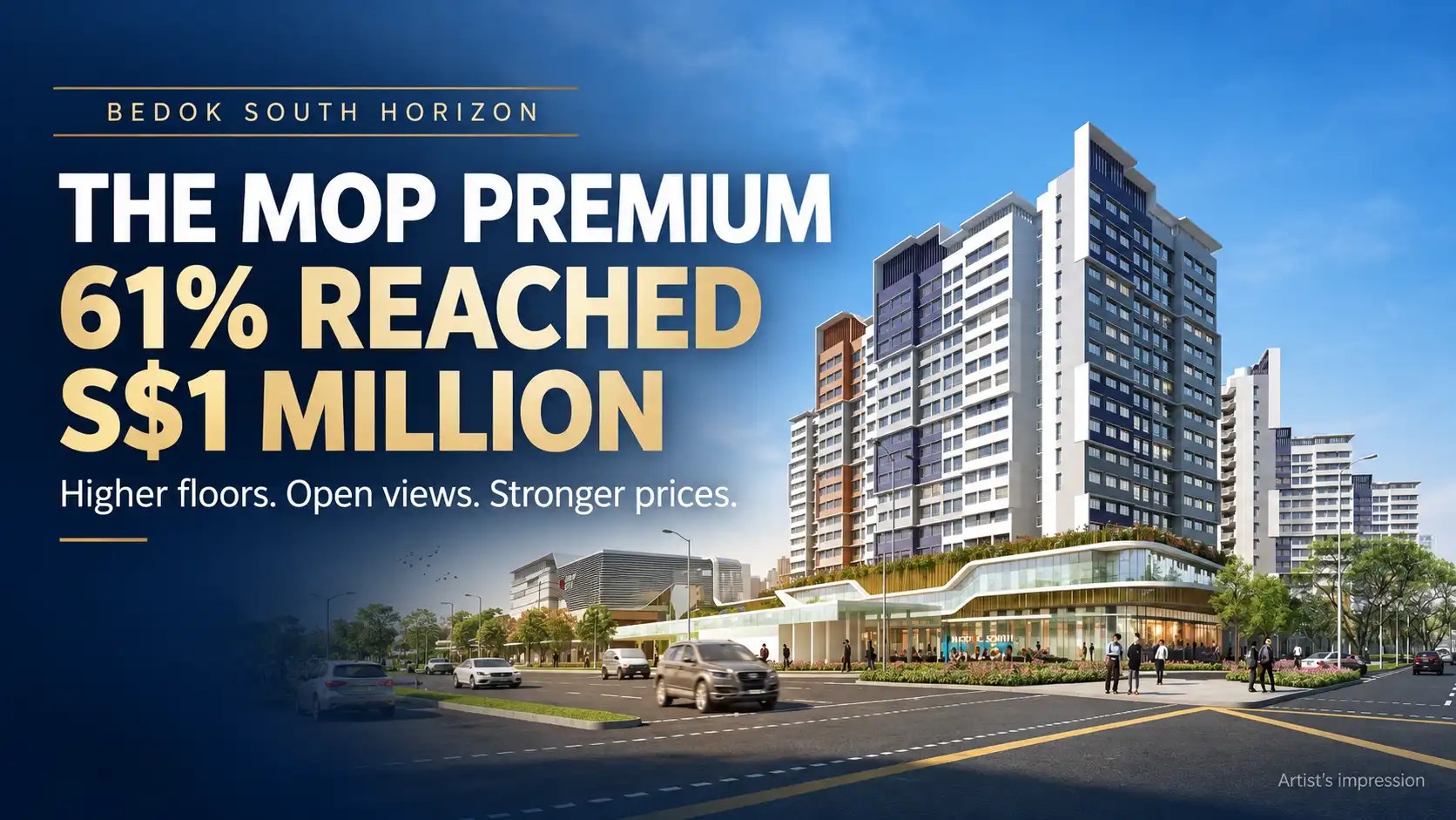 The MOP Premium: Why 60% of Bedok South Horizon Resale Prices Crossed S$1 Million