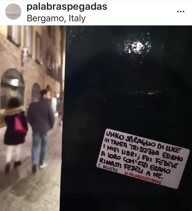 Palabras Pegadas a Bergamo