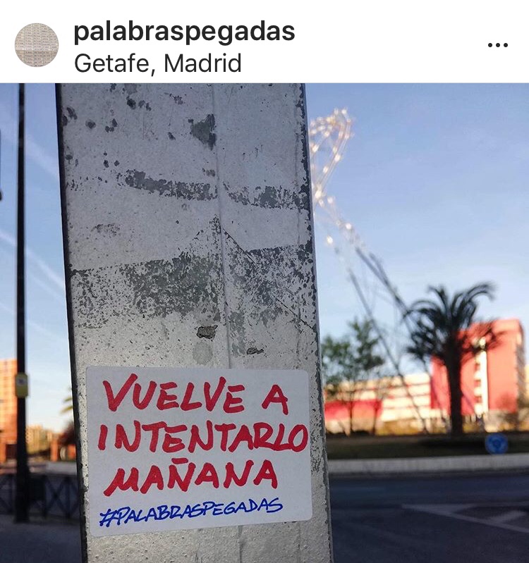 Palabras Pegadas a Madrid