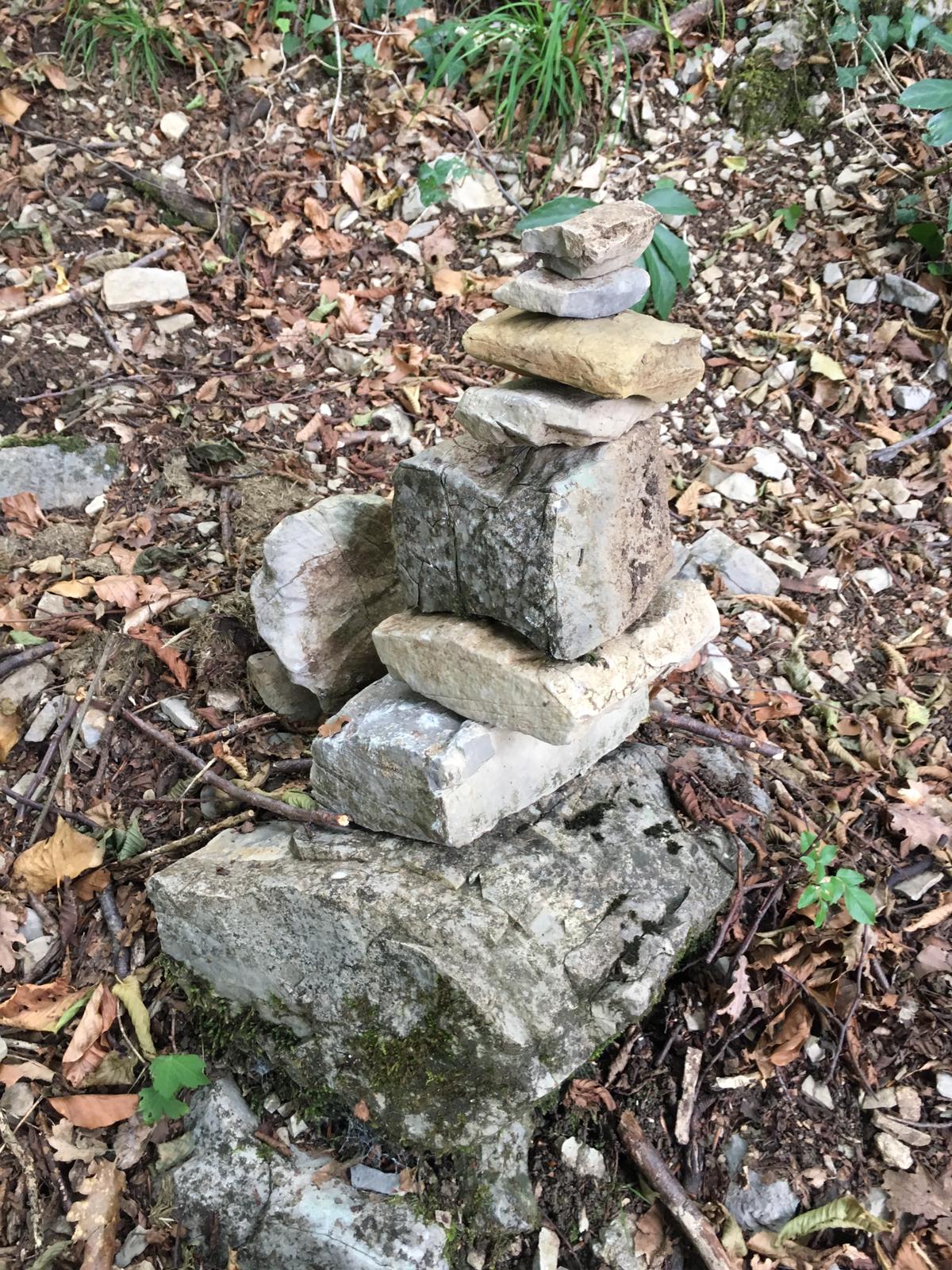 Composizione di sassi