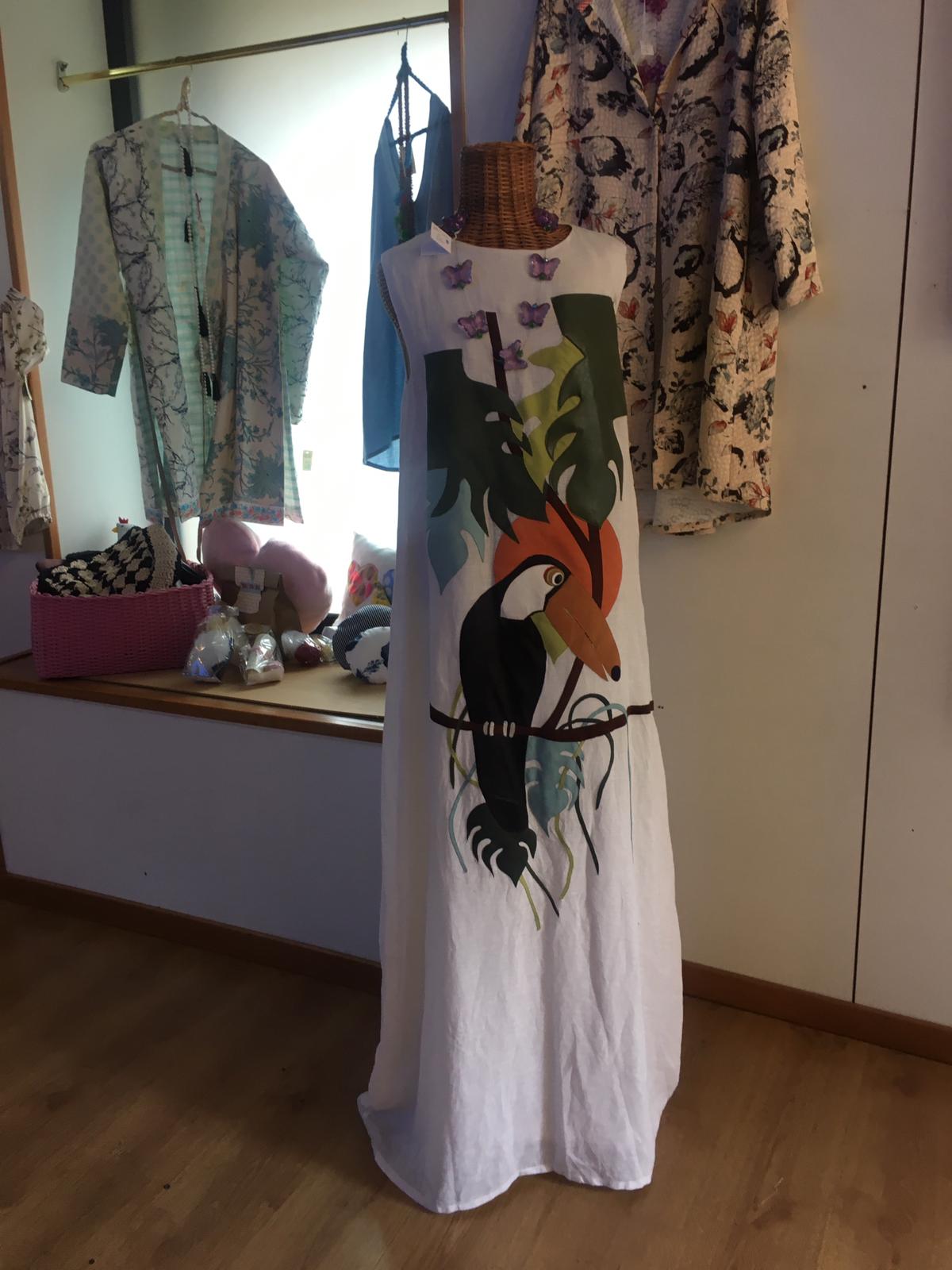 Moki vestito pappagallo