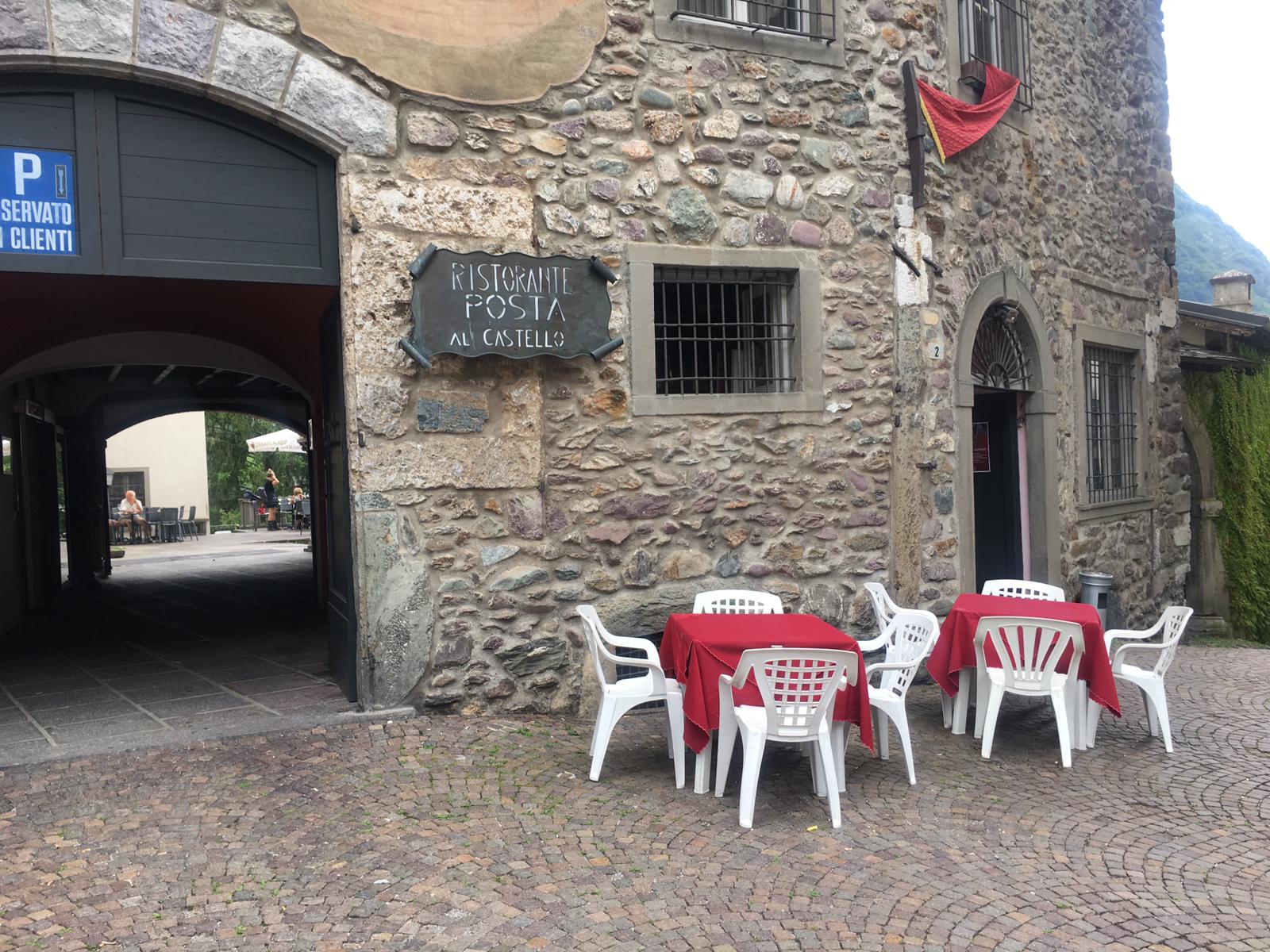 Ingresso del Ristorante Posta