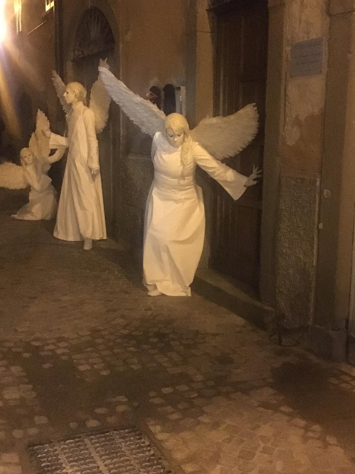 angeli del Silence Teatro in posa