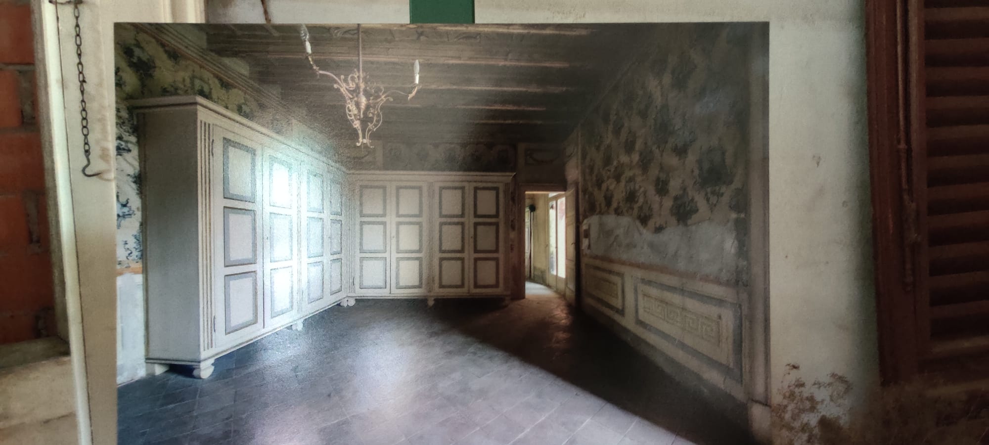 stanza della biancheria
