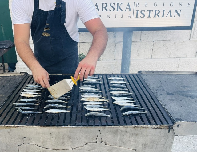 grilling fish