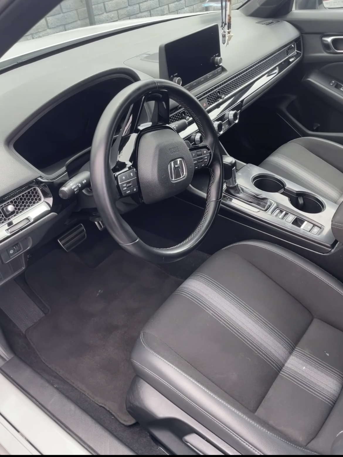 Car seat after interior cleaning by Cosme Mobile Detailing