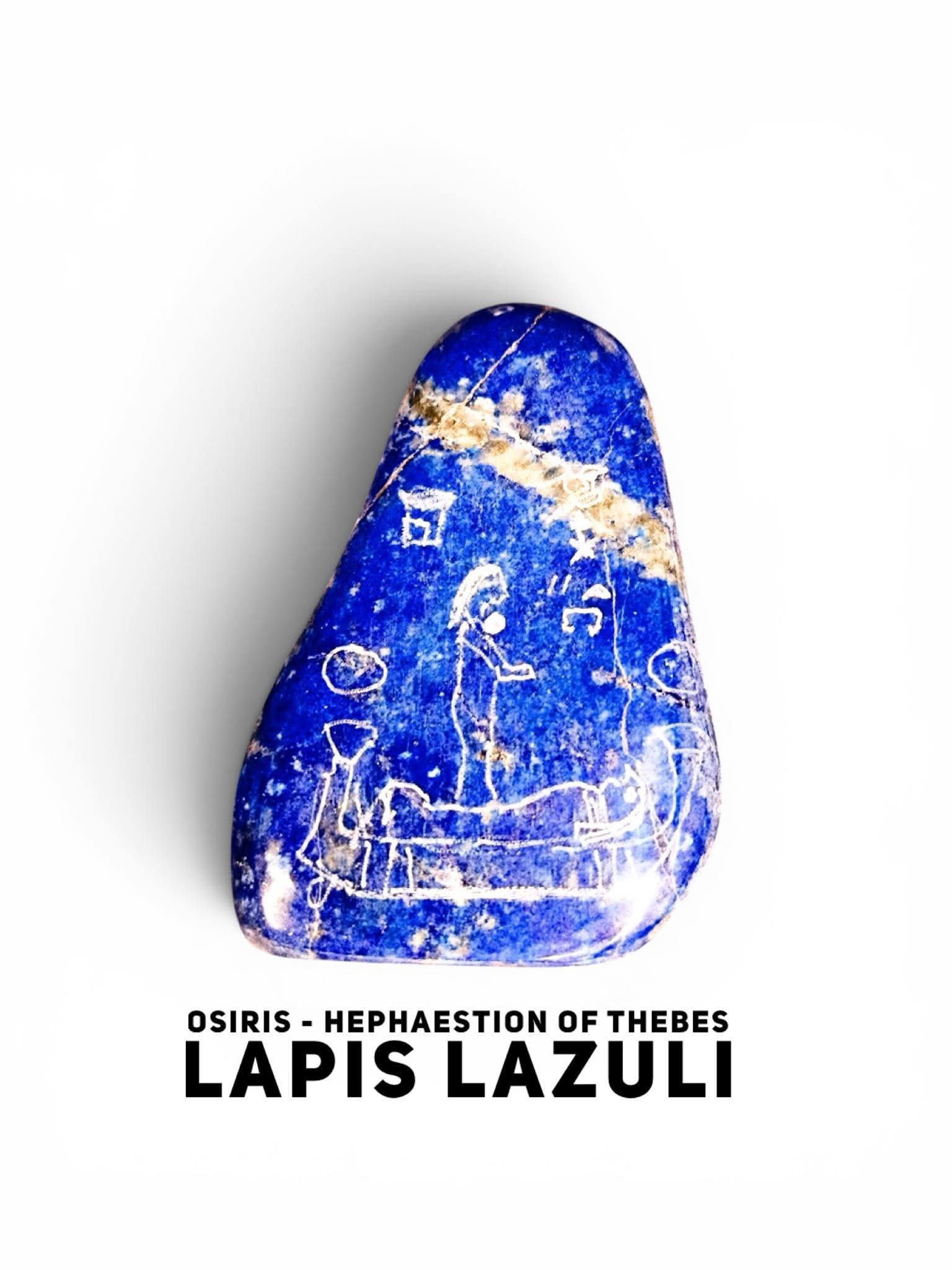 Osiris (Moon in Pisces, Jupiter & Venus in Cancer) Lapis Lazuli Shrine