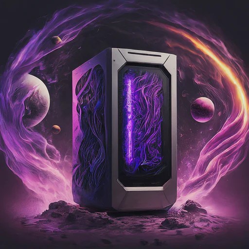 The Cosmic Computer - Premium Full HD Light Pictures | Free Download