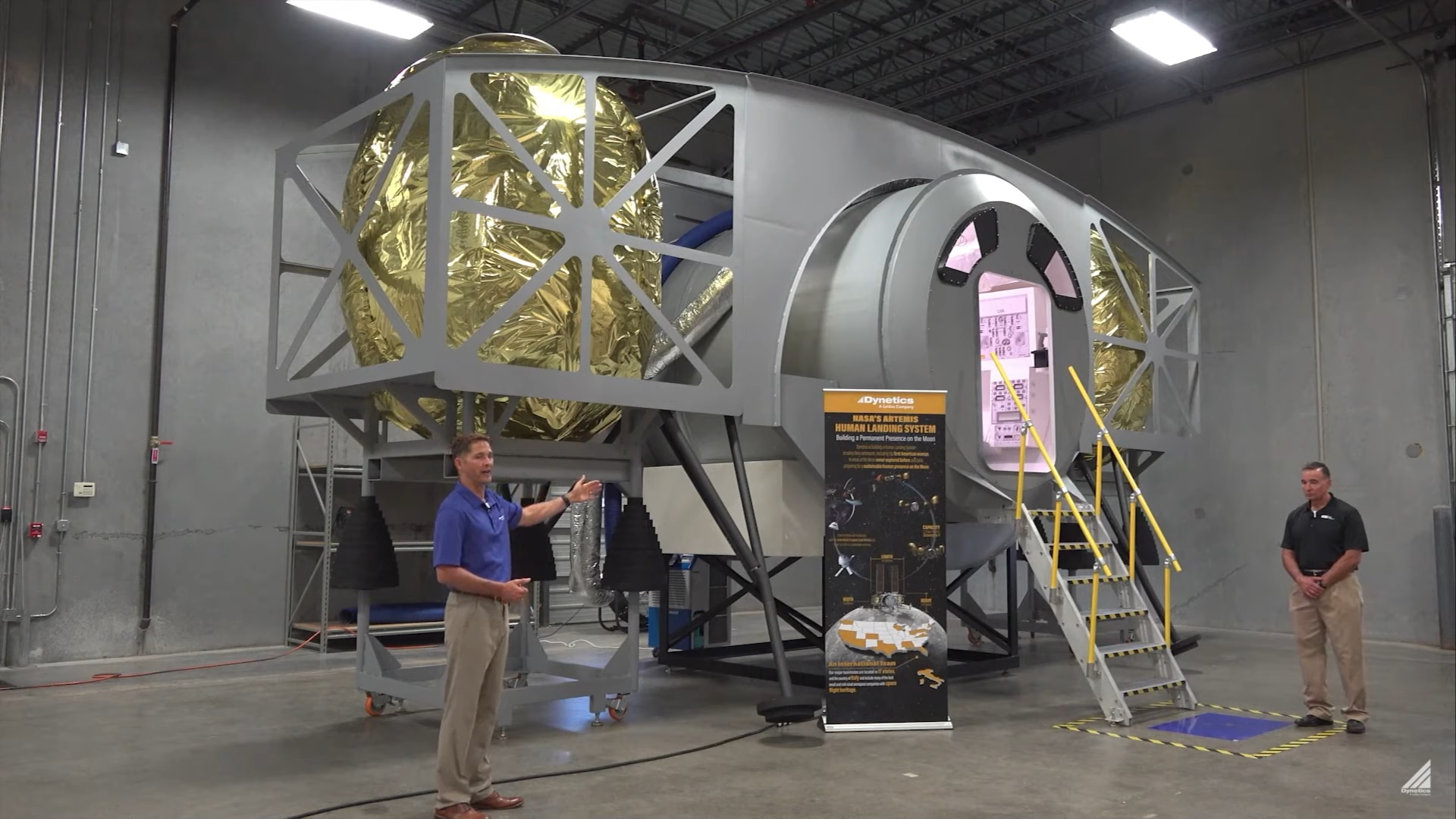 Dynetics lunar lander mockup