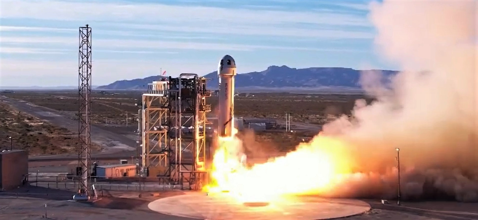 New Shepard liftoff
