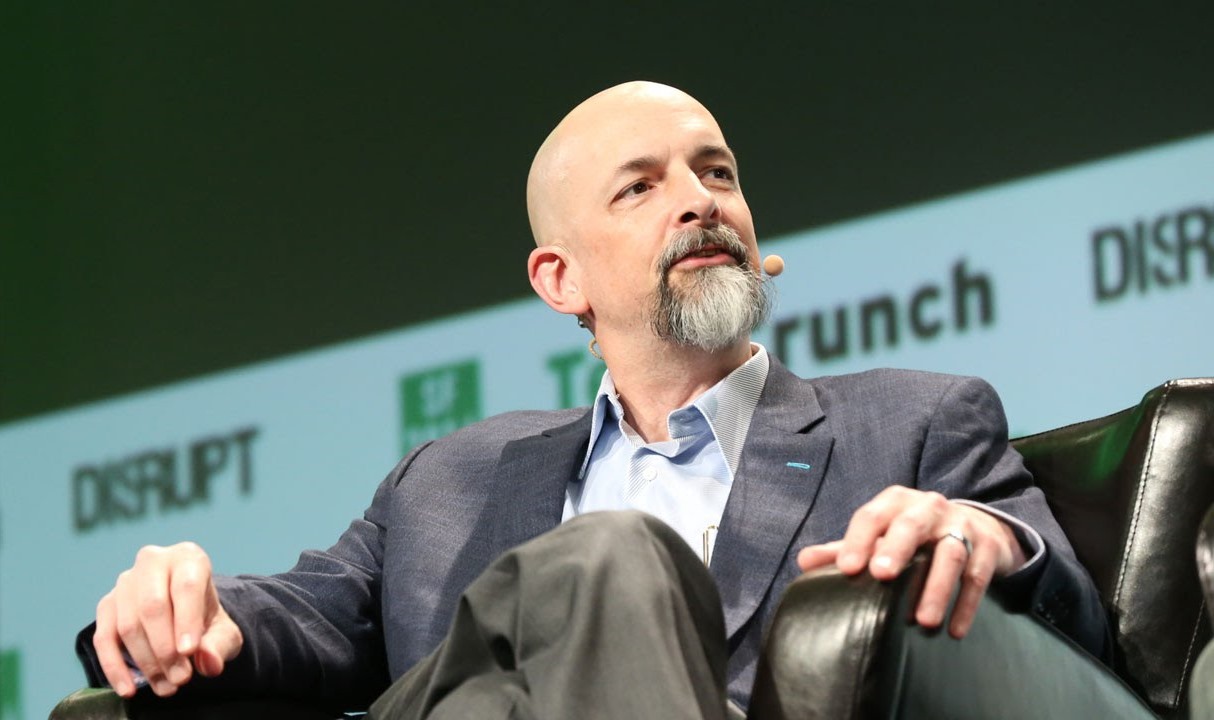 Neal Stephenson at tech conference