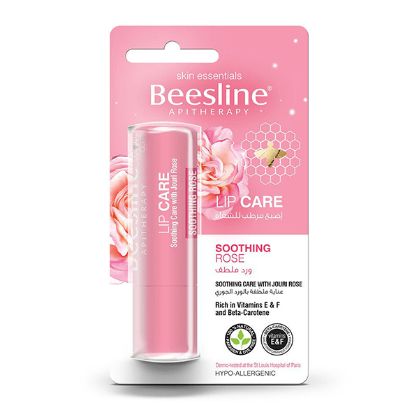 Beesline Lip Care Soothing With Jouri Rose Lips Balm