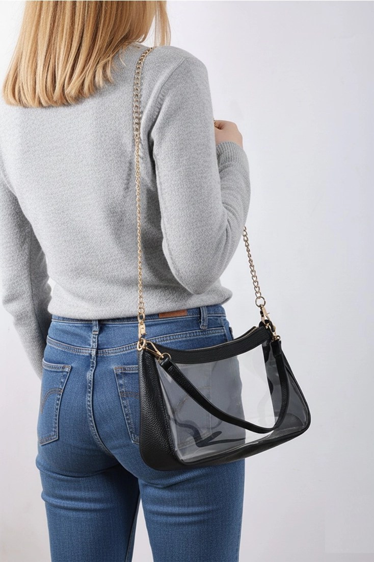 42 POPS 1208 Premium Clear Stadium Satchel Bag