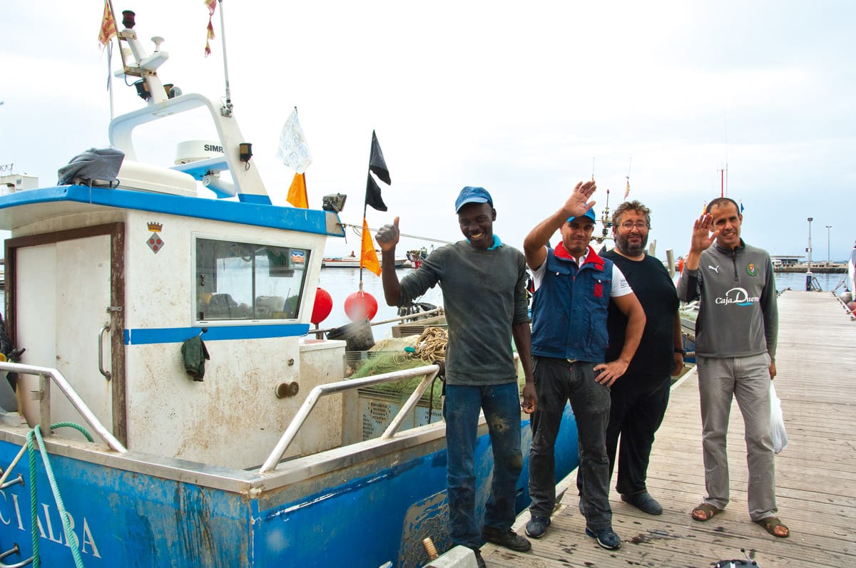 Die Crew unseren Fischerbootes