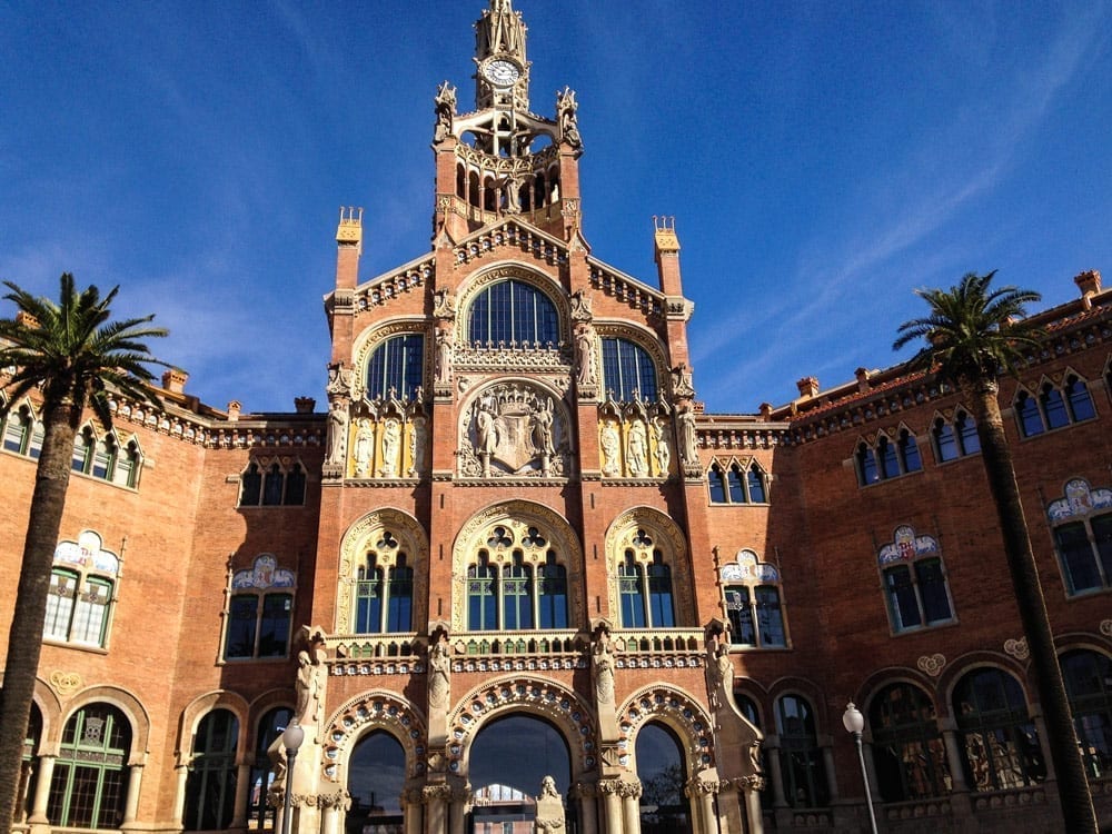 Das Hospital de la Santa Creu.