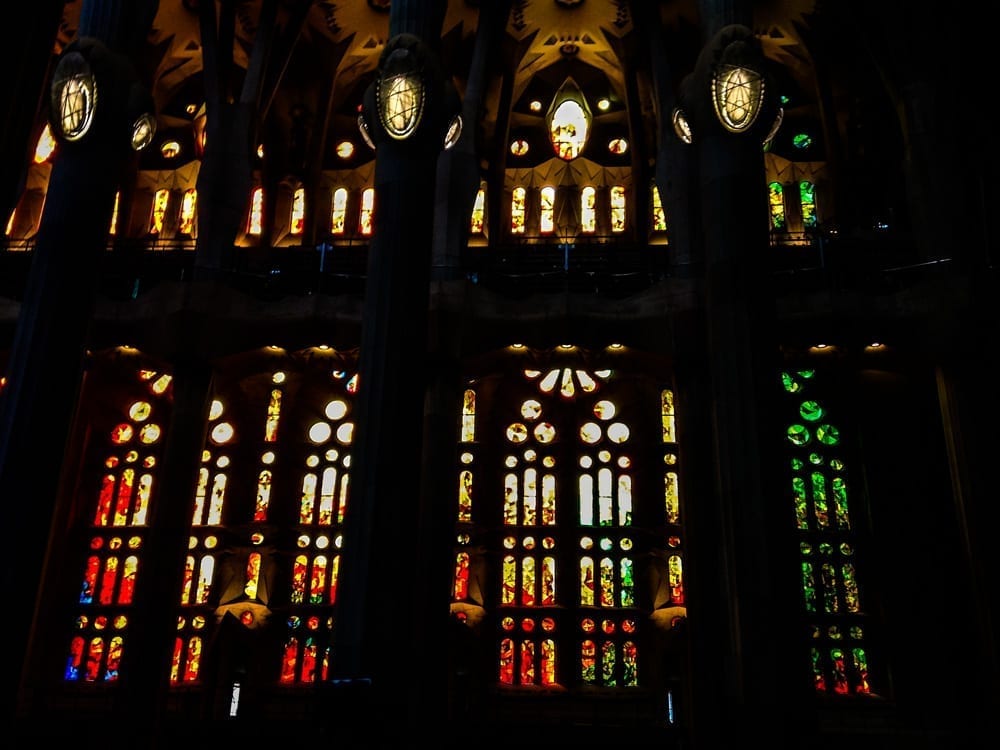 Innenschiff der Sagrada Família,
