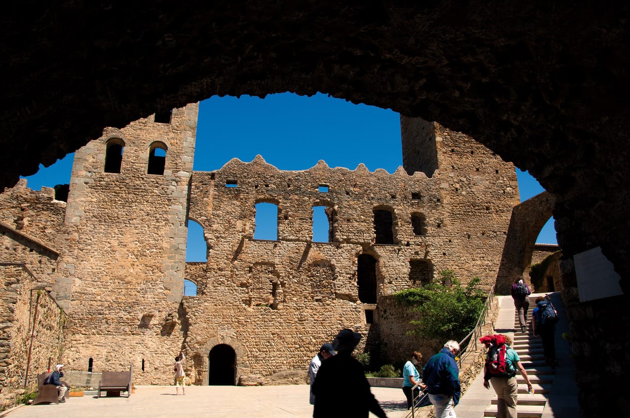 Sant Pere de Rodes Innenhof