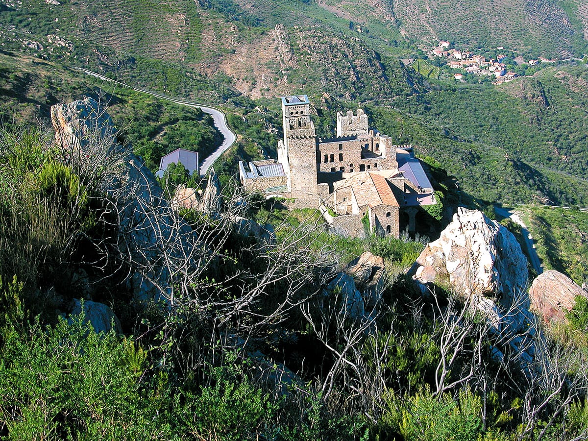 Blick auf das Kloster