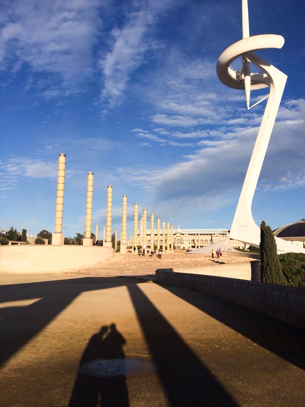 Ruhe auf dem ehemaligen Olympiagelände.