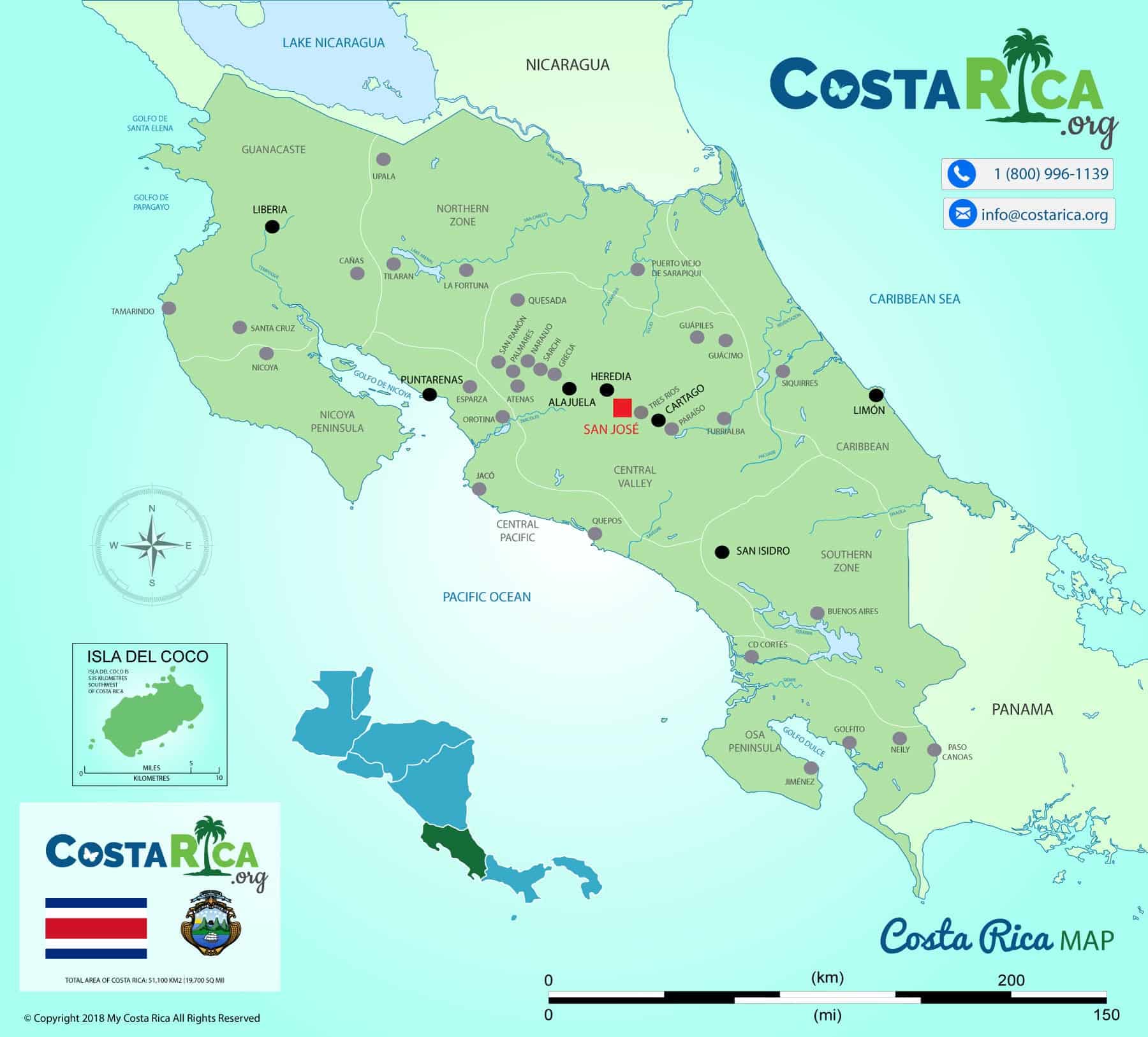 Costa Rica Maps Every Map You Need For Your Trip To Costa Rica Cities Map 