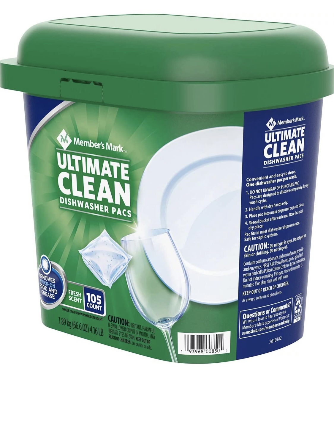 Member's Mark Automatic Dishwasher Detergent Pacs