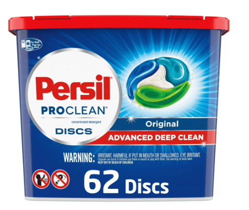Persil Discs Laundry Detergent Pacs, Original Scent, 62 Count - Thumbnail 4