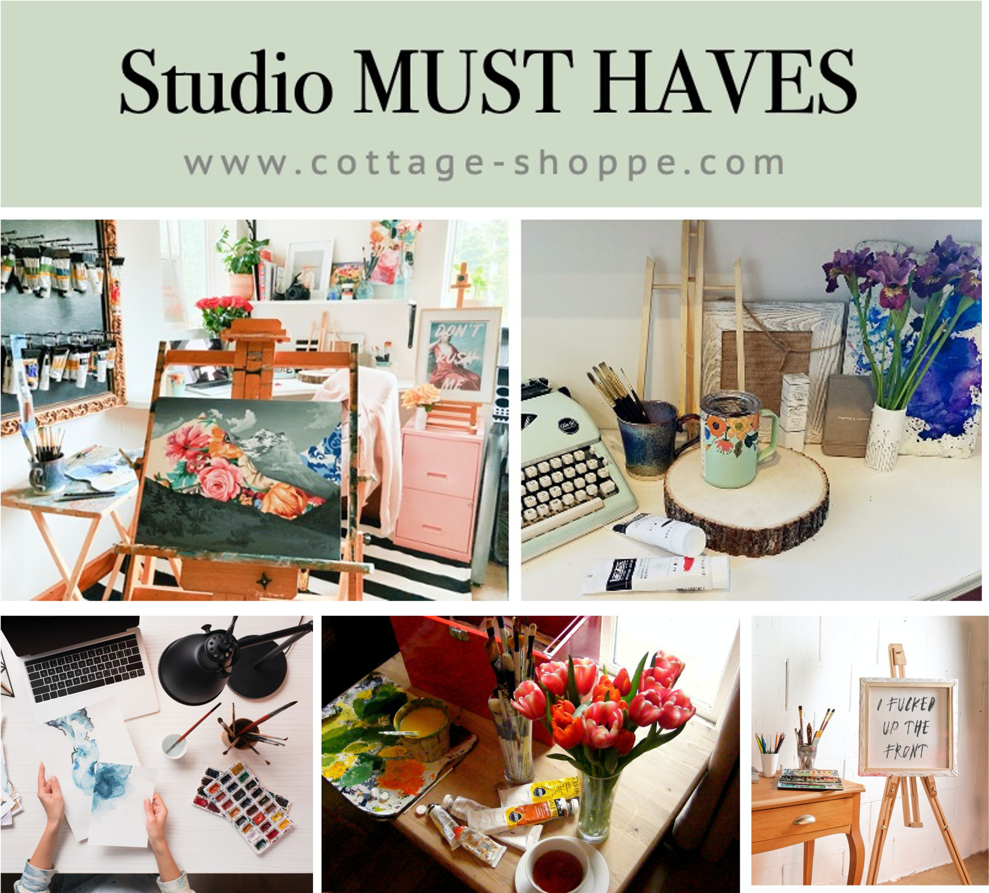 Art studio must haves